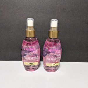 2x OGX Orchid Oil Fade Defying Color Protect Hair